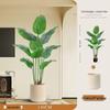 Large Faux Bird of Paradise Tree - Indoor Living Room Floor-Standing Luxury Green Plant Decor