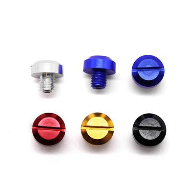 2ks Motocykl CNC Hliník M10*1,25 Zrcadlový otvor Zátky Šroub Držák zrcadla Motocyklové díly