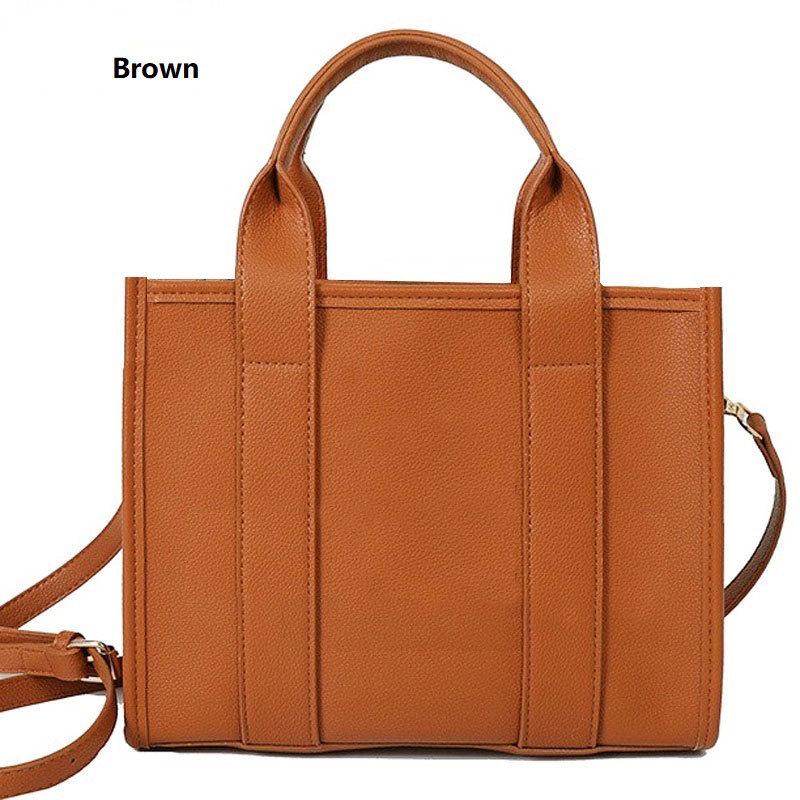Small Women's Fashion Tote: European & American Trend Shoulder Crossbody Bag