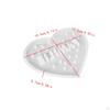 LED Night Light Silicone Model Casting Tool, Heart Shaped ,Plaster Portable Easy To Demould