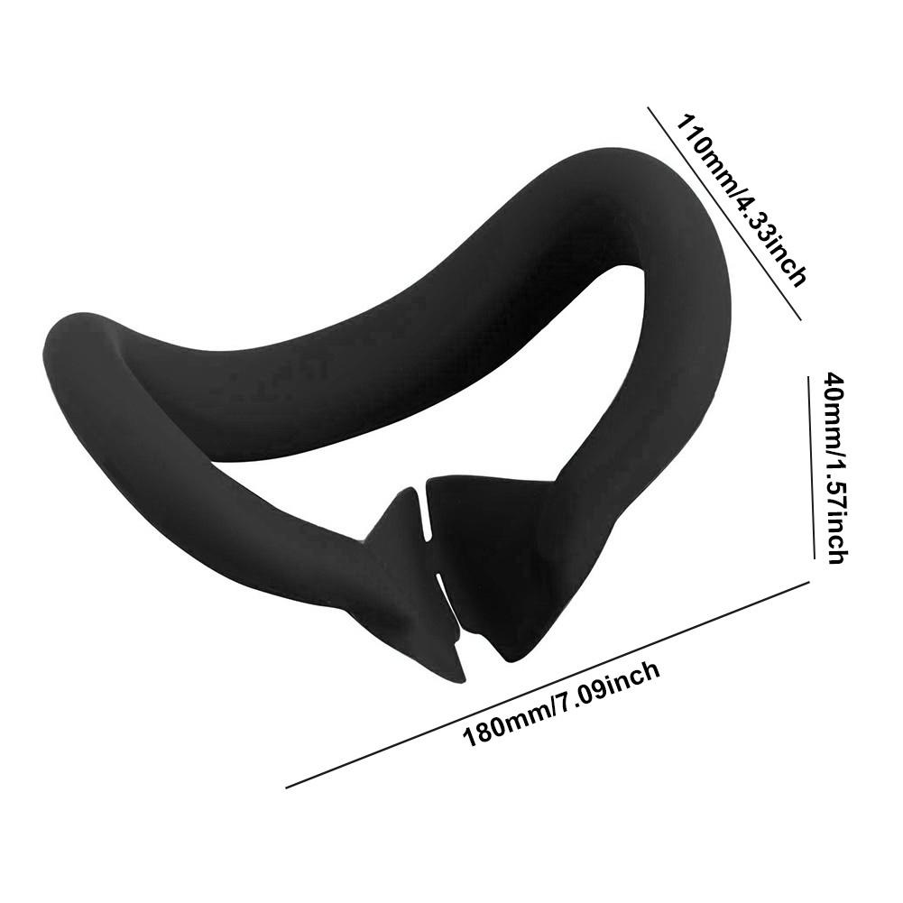 AU Silicone Face Cover Pad Replacement Face Cushion Mask Face Pad for Meta Quest