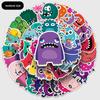 50 Sheets Waterproof Little Monster Cartoon Stickers for Kids - Perfect for DIY Skateboards, Water Bottles, Luggage Cases