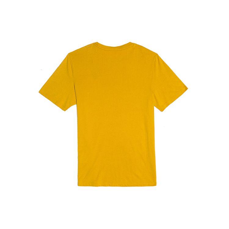 Timberland Casual Loose Round Neck Printed Short Sleeve T-Shirt Men Tops Ginger-Yellow A2EM6-311