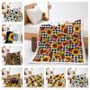 Blanket 2D Digital Printed Lamb Fleece Crystal Fleece Sunflower Blanket Blanket