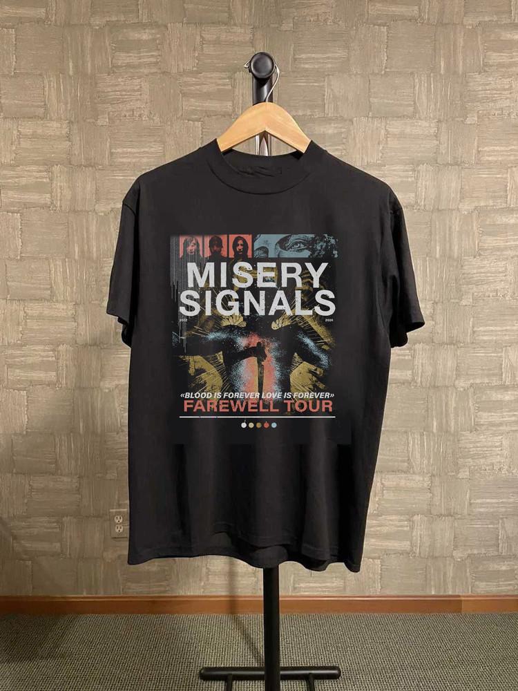 

NEW Misery Signals Black Cotton All size S-5XL Gift For Fans T-Shirt Unisex T-Shirt L
