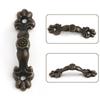 10 Pcs 43x10mm Box Handle Zinc Alloy Knob Arch Tracery Drawer Wooden Jewelry Box