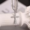 Ins Style Vintage Cross Shaped Dainty Clavicle Necklace