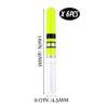 6pcs Night Angling LED Floating Tip Light, Luminescent Fishing Glowing Stick, Portables  Bright Bobbers  Light for Angling