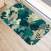 Tropical Plants Leaf Mat Kitchen Rugs Anti-slip Home Hallway Bedroom Entrance Carpets Washable Bathroom Porch Decorative Doormat