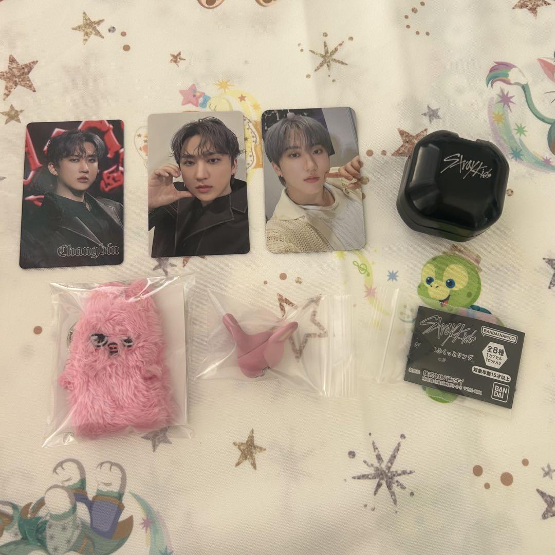 

[USED] Toekki Puppet Keychain Finger Puppet Trading Card Pukku Ring Toekki