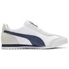 Puma Unisex White Grey Blue Roma OG Nylon Low Top Trainers 362408-15