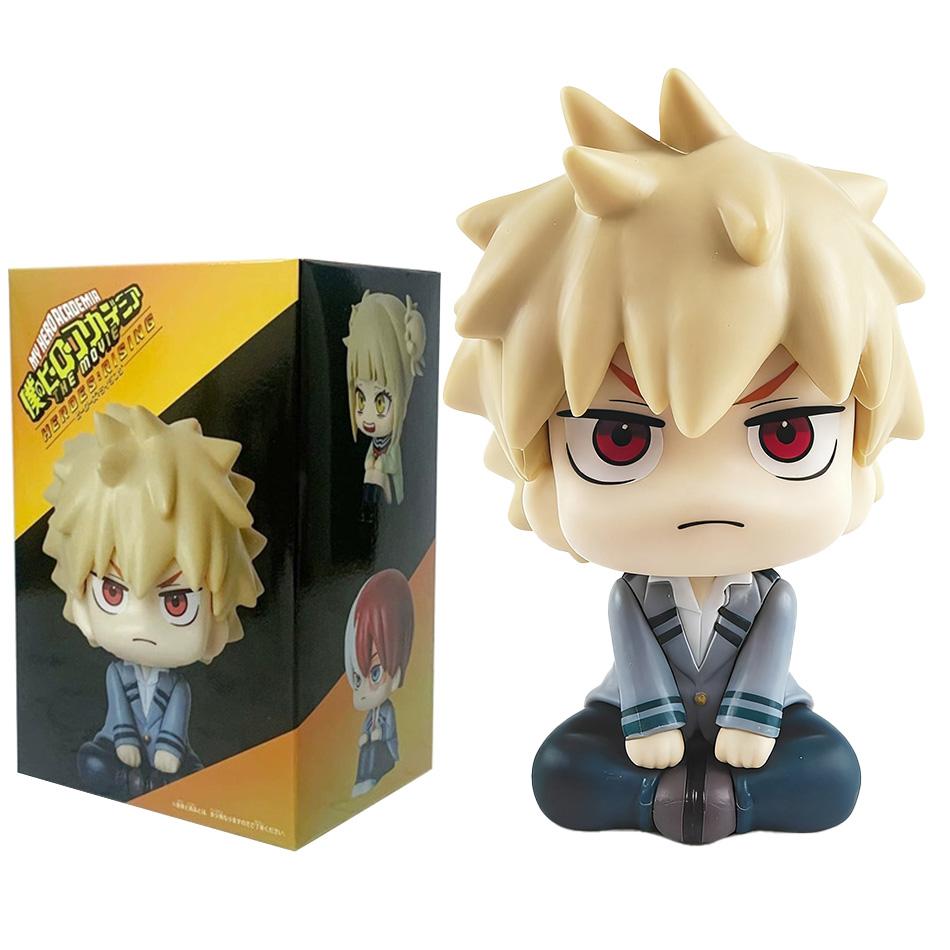 10CM Anime My Hero Academia Bakugo Katsuki Action Figure No Hero Academia Model Toys Anime Figure Toys for Kids Christmas Gift
