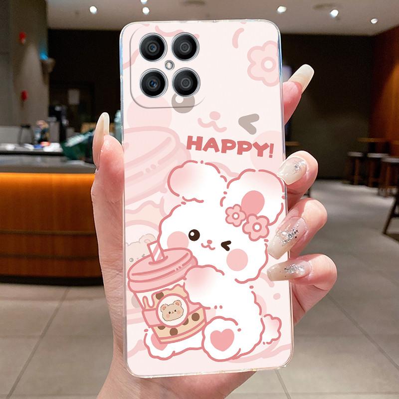 Casing For Honor X8 4G TFY-LX2 Back Cover Honor X8 5G VNE-N41 Case Luxury Dragon Cute Cool Boys Girls Soft silicone Phone Case