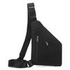 Men's Multifunctional Crossbody Triangle Bag - Casual Shoulder and Sports Chest Bag for Outdoor Cycling