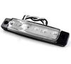 Eaglerich 10pcs 24v 3.8" 6 LED White Side Marker Truck Trailer Boss Bus Cab Marker Light RV