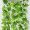 Simulation Grape Leaves Plastic Evergreen Vine Simulation Leaves Decoration Pipe Ceiling Winding Simulation Vine Leaves