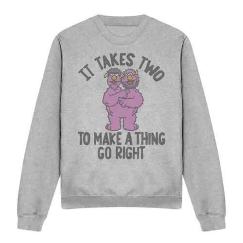 Sesame Street Unisex Adult Takes Two Sweatshirt