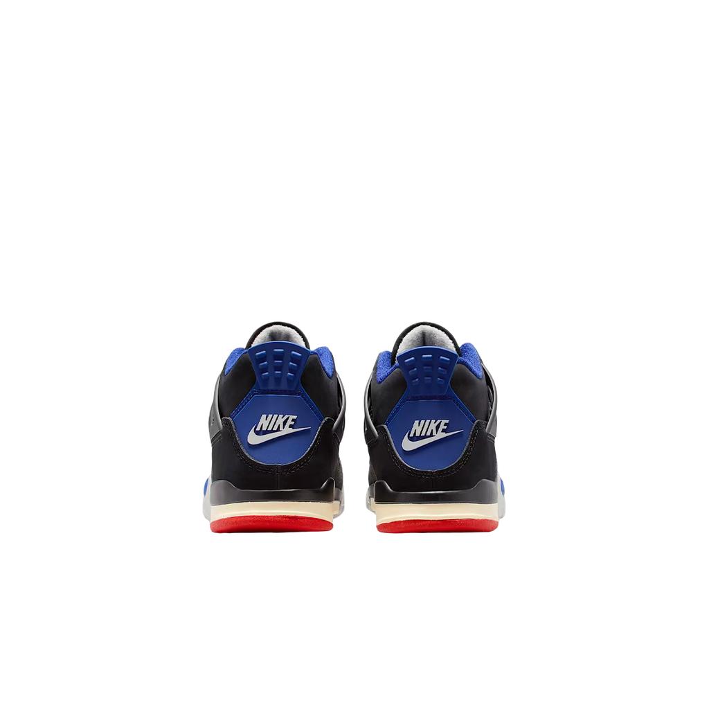 Zapatillas Air Jordan 4 Retro PS Rare Air para Niños Negro Rojo Fuego Azul Real Profundo IB4388-003