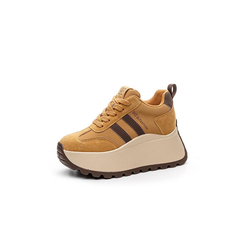 Thick-soled Forrest Gump dad shoes women's autumn and winter new CM inner height increase casual fashion small women's shoes