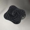 Silicone Strainer For Washbasin/Sink, Black, 13X13 Cm