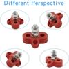 2Pcs Single Stud Battery Junction Post, 5/16 Inch Bus Bar Terminal Block, M8 Power