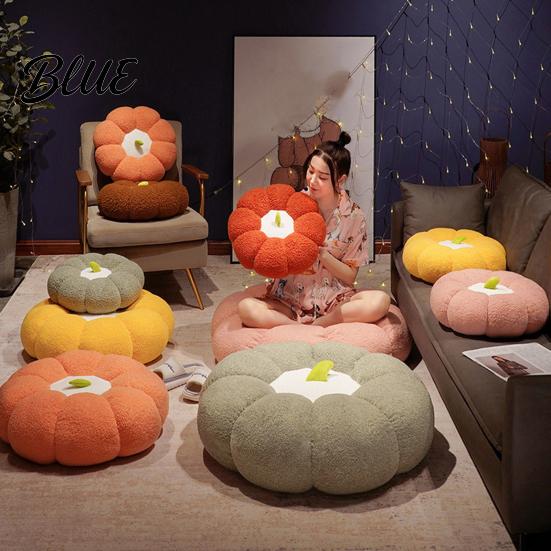 Bedroom Decor Pillow Retaining Mat Round Multifunctional Cushion Decorative Pumpkin Seat Floor Fullness Dog Bed