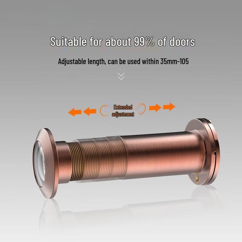 HD 2-in-1 Anti-Theft Door Peephole