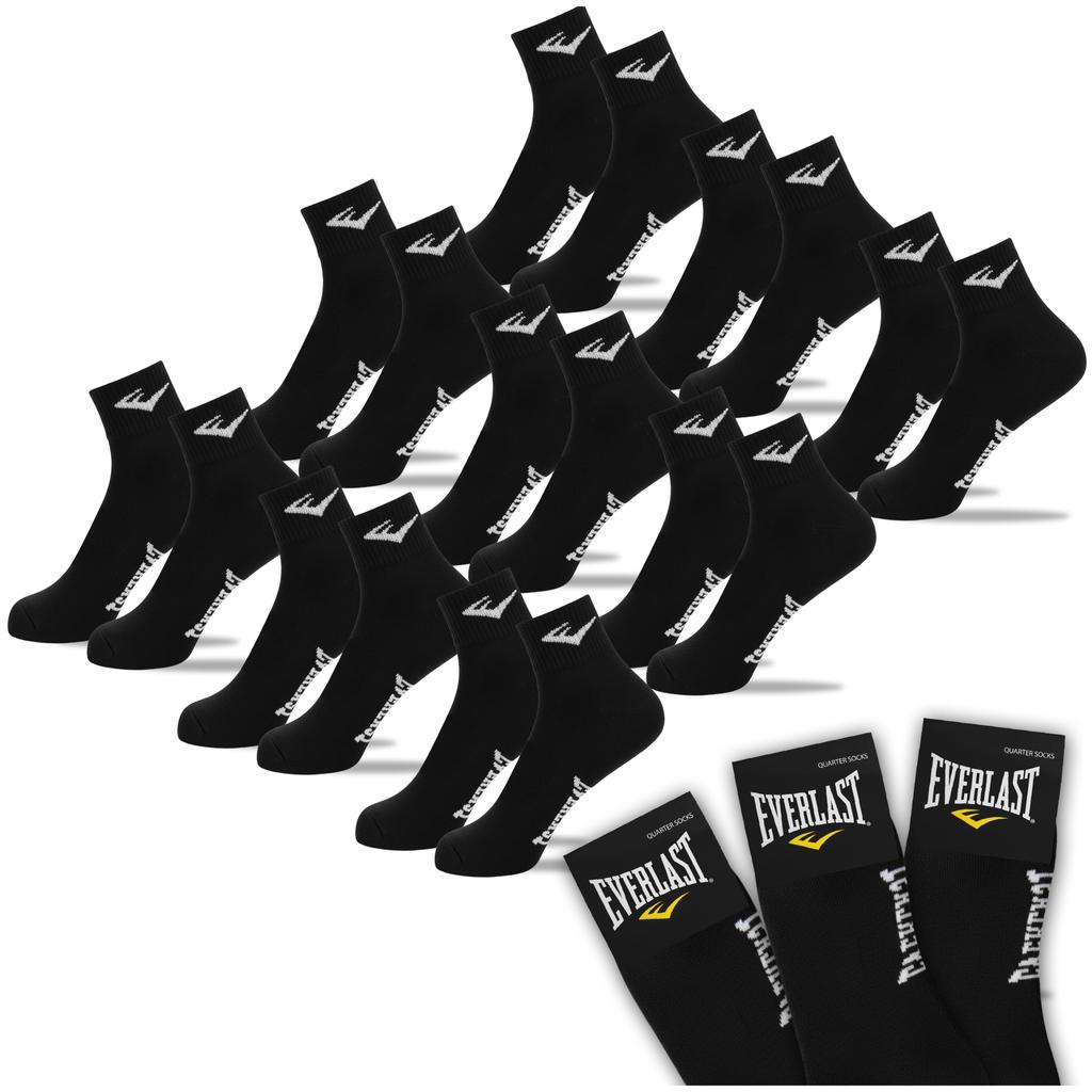 EVERLAST Men's Socks 9 Pairs Cotton Ankle Socks 003