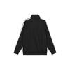 Adidas Fashion Casual Retro Striped Logo Jacket Unisex Jacket Black TR68TB