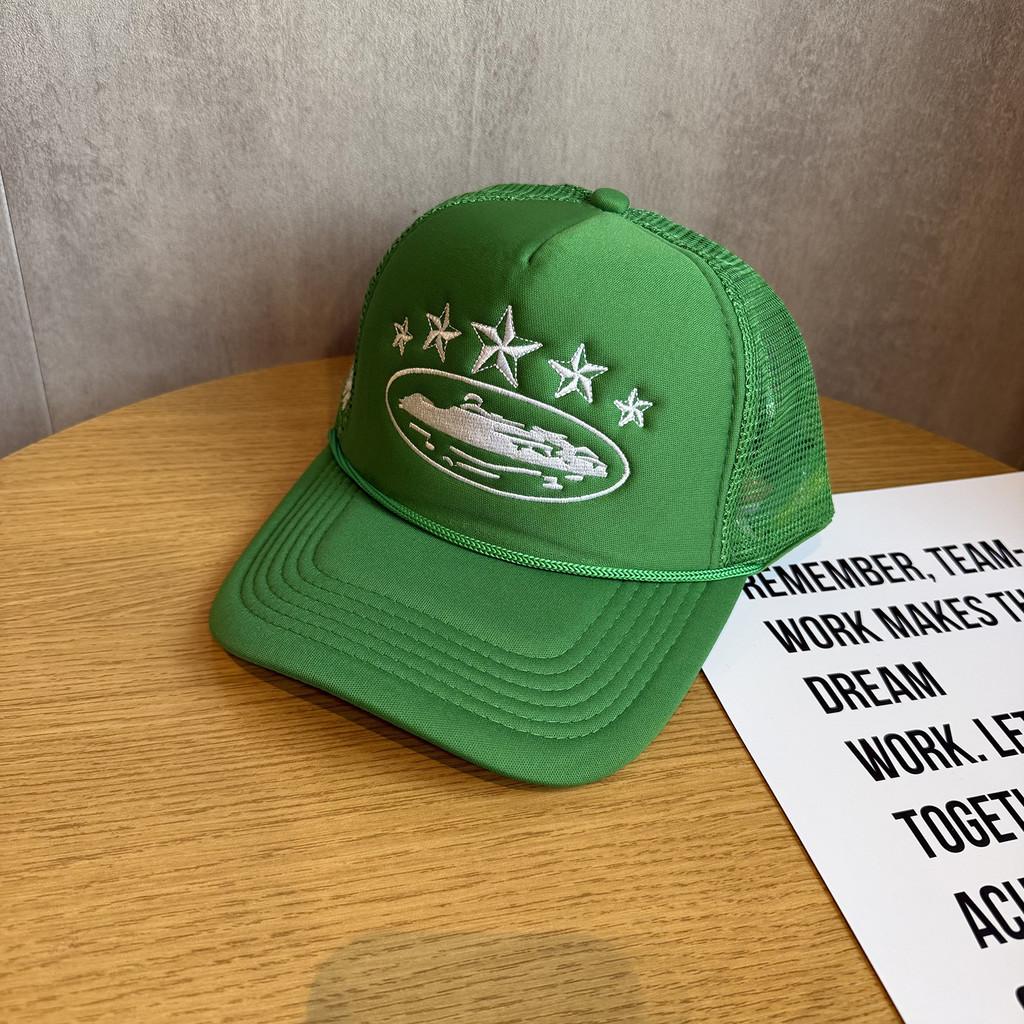 Street Style Embroidered Baseball Cap With Adjustable Fit For Summer Outdoor Activities