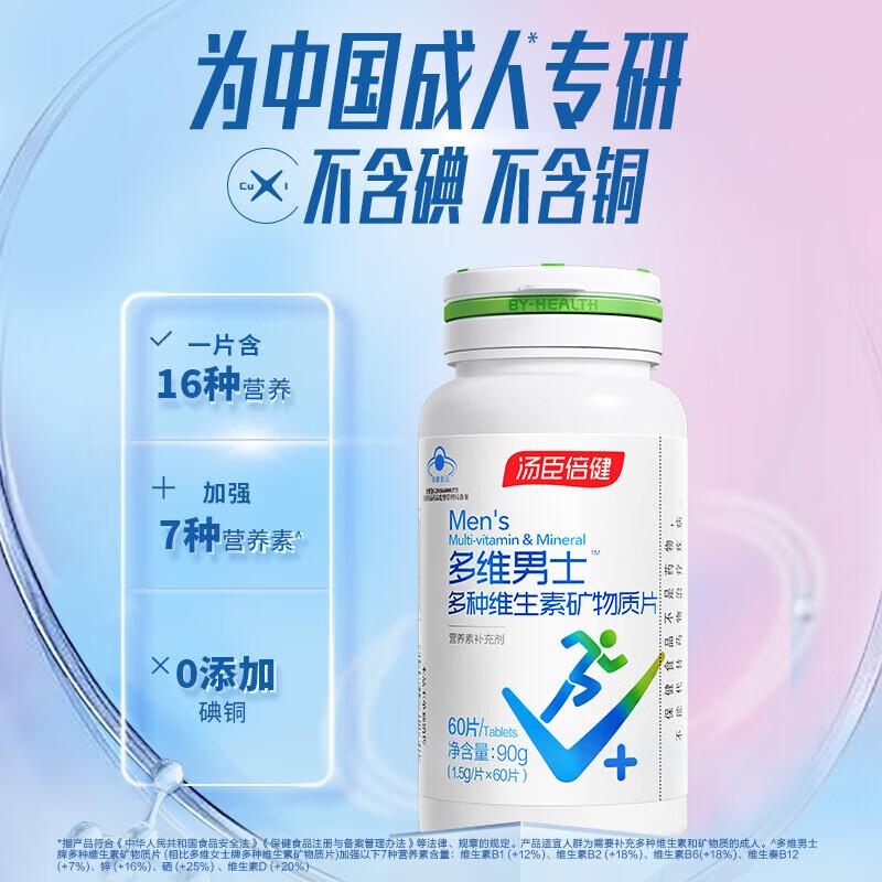 BY-HEALTH Men's Multivitamin and Mineral Tablets