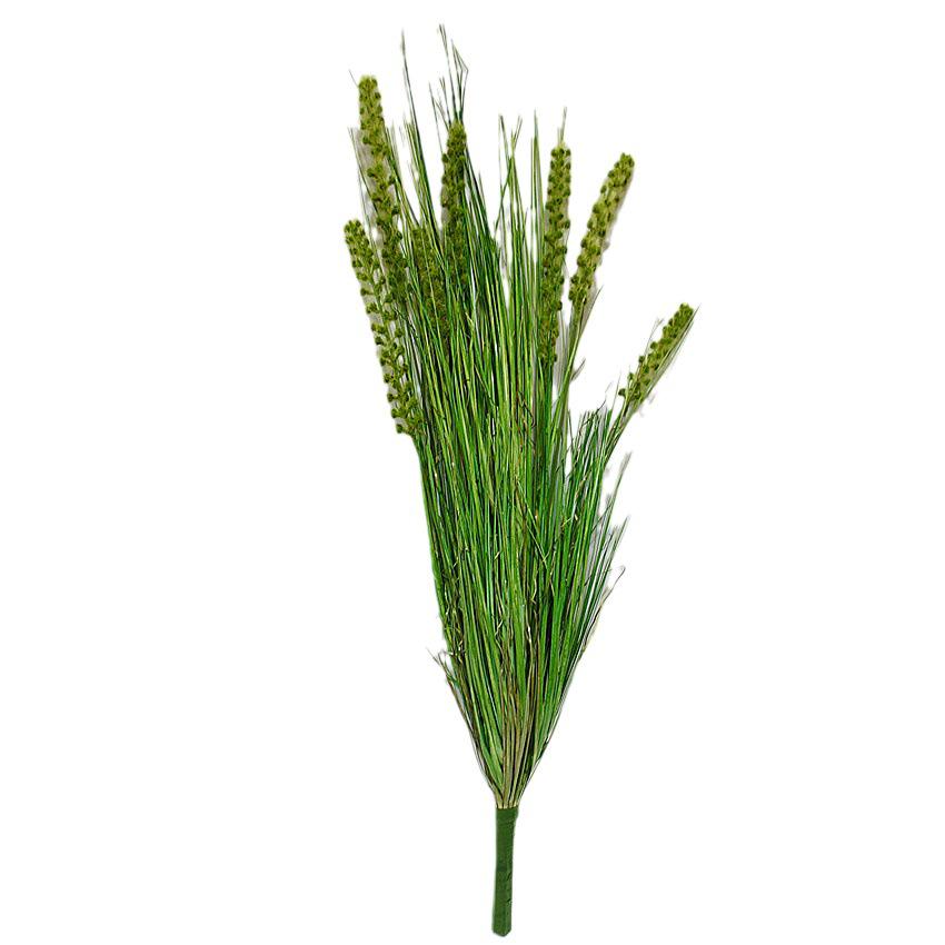 Wheat Ear, Foxtail Grass, & Green Plants Forest Style Artificial Flowers for Home Decor