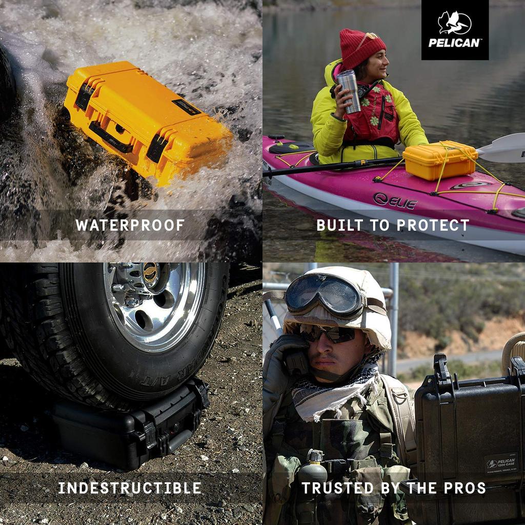 PELICAN Hartschalenkoffer 1120 Schwarz 1,7L 1120-000-110