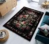 Etniczny dywan dekoracyjny Retro kwiatowy dywan do salonu Nowoczesny dywanik do stolika kawowego Garderoby Miękki dywan Domowa sypialnia Dywaniki przy łóżku