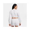 Nike Nsw Crewneck Crop Track Top White