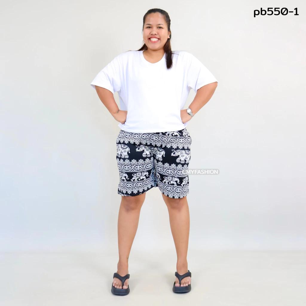 Słoniowe Spodnie Szorty Casual Regulowane Elastyczny Wysoki Pas Sznurek Pasek Duży Plus Size Kobiety Nadruk Streetwear Plaża Bohemian Retro Vintage Boho