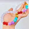 Retro Natural White Chalcedony Tiger'S Eye Design Bracelet Bracelet