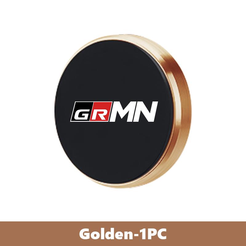 

For Toyota Alloy Car Logo Phone Holder Magnetic GPS Stand Accessories GR Sport Corolla Yaris Aygo Prius RAV4 Crown CHR Camry