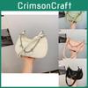 Stunning Chic Street Style Women's Pu Shoulder Bag Spring New Crescent Design