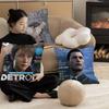 D-Detroit B-Become H-Human Pillow Cover Sofa Cushion Cover Home Room Decoration Children Gift