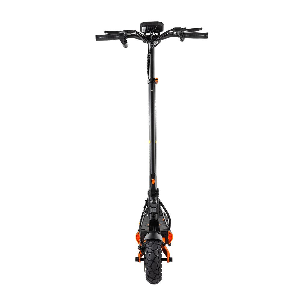 KuKirin 9 inç içsiz lastikli, 48V 15.6Ah ve darbe emilimi için çift ön ve arka yaylı G2 Pro ABE elektrikli scooter.