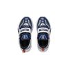 Li Ning Comfortable Non-Slip Waterproof Low-Top Running Shoes Kids Sneakers Deep-Blue YKNT140-3