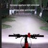 Type-C Rechargeable Bicycle Horn Front Light