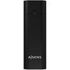Boîtier Externe M.2 SSD NVME - AISENS - ASM2-020B - USB3.2 GEN2 - Noir - 2 To