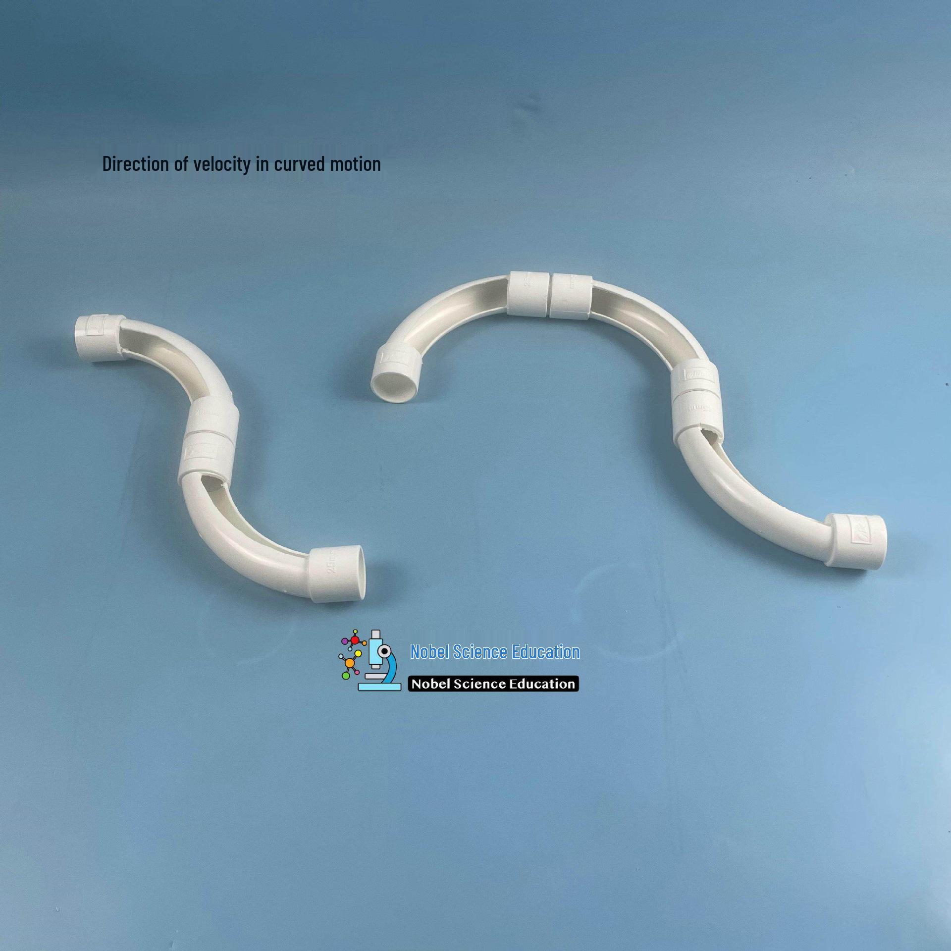 

Curved Motion Speed and Direction Experiment Kit, 25mm Inner Diameter, 3+2+1 Components