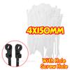 Cable Tie Plastic Clamping Collar Zip Ties Screw Hole Nylon Cable Ties Duty Adjustable Self-locking Cord Ties Organizer Strap