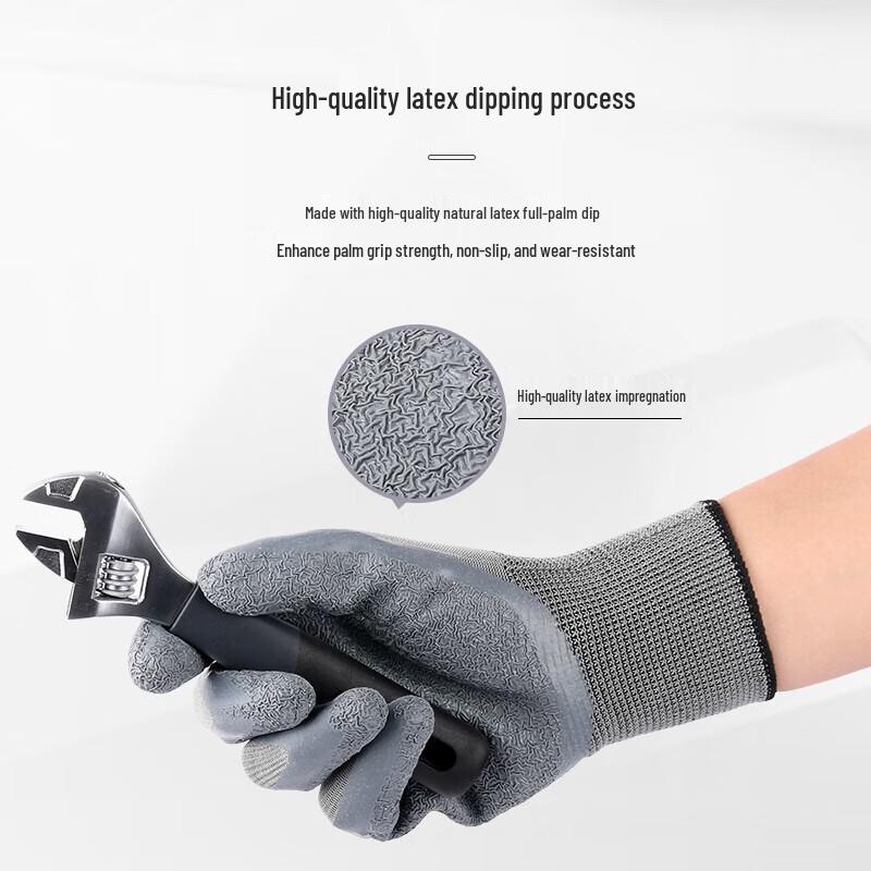 

Summer Thin Dipped Work Gloves (12 Pairs)