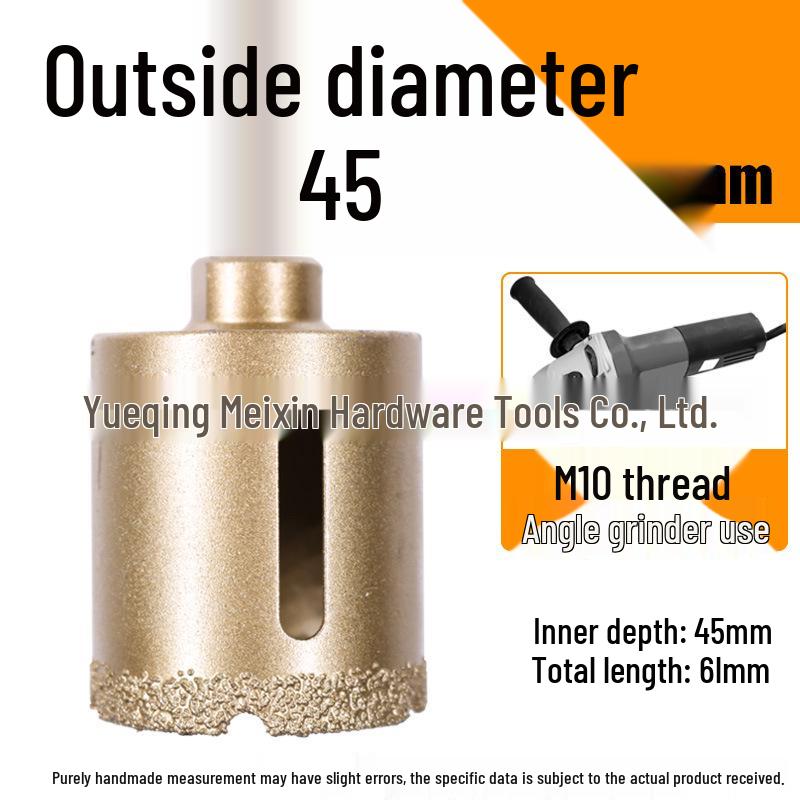 Glass Hole Tile Porcelain Saw Drill Bit Marble Vitrified Tile Dry Use