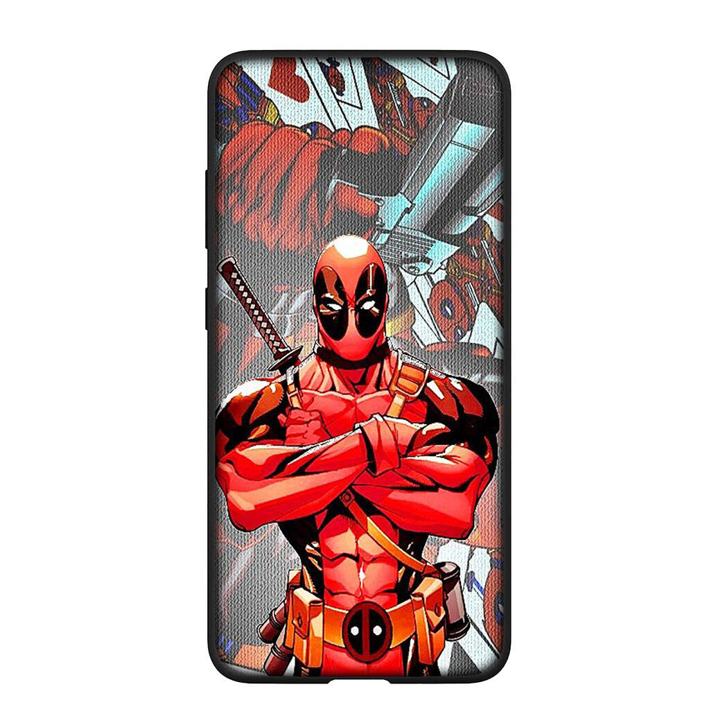 Phone Case for iPhone 17 16 15 Xiaomi Poco F8 F7 F6 X7 X6 M8 C85 C75 C71 Redmi Note 14 13 12 11 Pro Max A3 A4 14C 13C 15C Deadpool Comics Marvel Cover