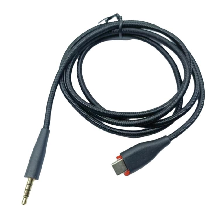 

Flexible and Strong 3.5mm Headphone Extension Cable for MMX150 Headsets Cable for Daily Use in Various Scenario чорний